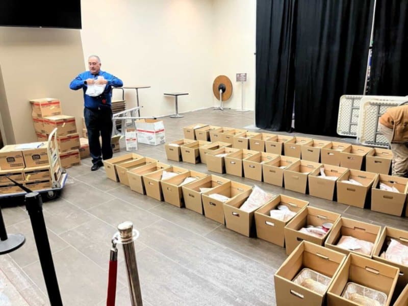 Christmas Food Box Distribution 2024