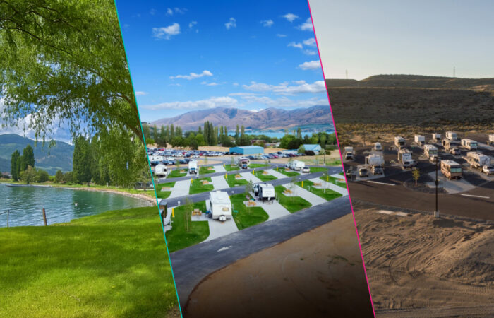RV Parks at Colville Casinos Omak Hotel and Lake Chelan Casino