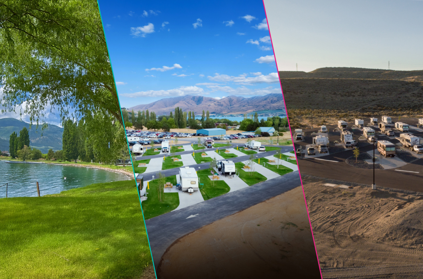 RV Parks at Colville Casinos Omak Hotel and Lake Chelan Casino