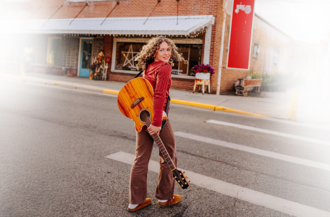 Liberty Linklater performing at Colville Casinos Logger's Pub at Omak