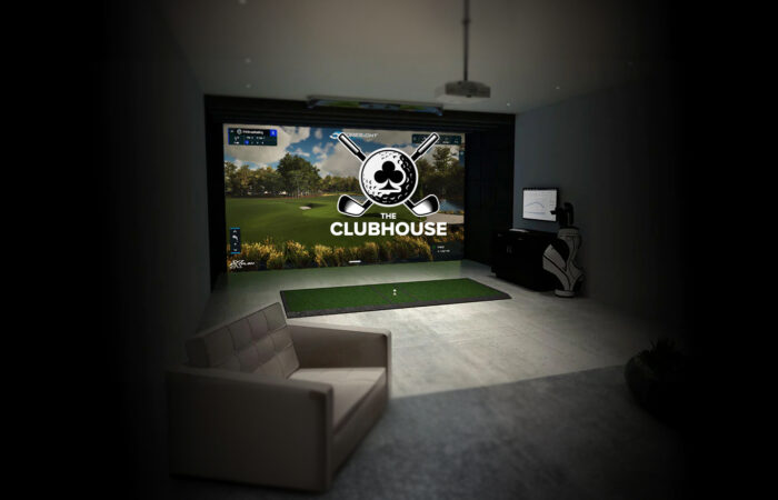 Golf Simulator at The Clubhouse at Omak Casino