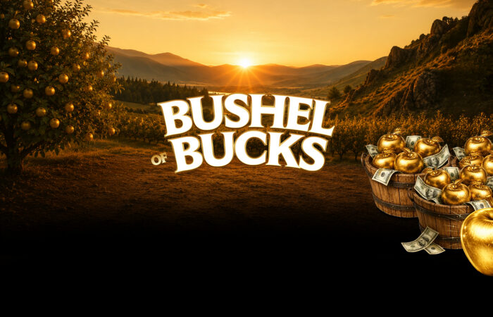 Bushel of Bucks promotion at Colville Casinos